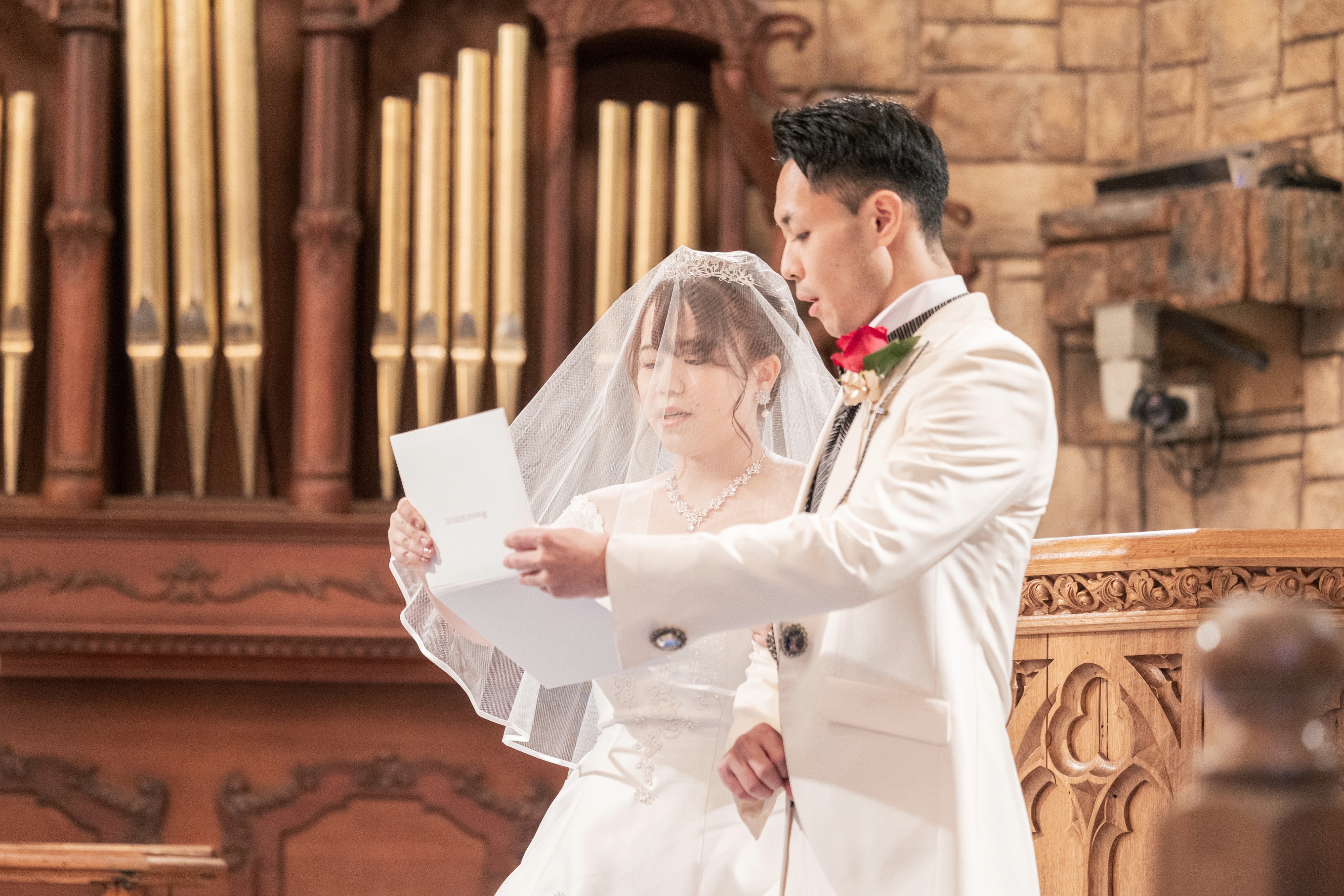 大切な人に見守られながら～誓いの言葉～